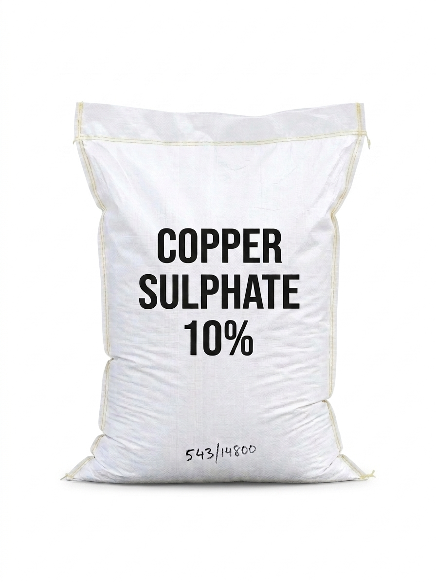Copper Sulphate 10% |25kg | White Bag