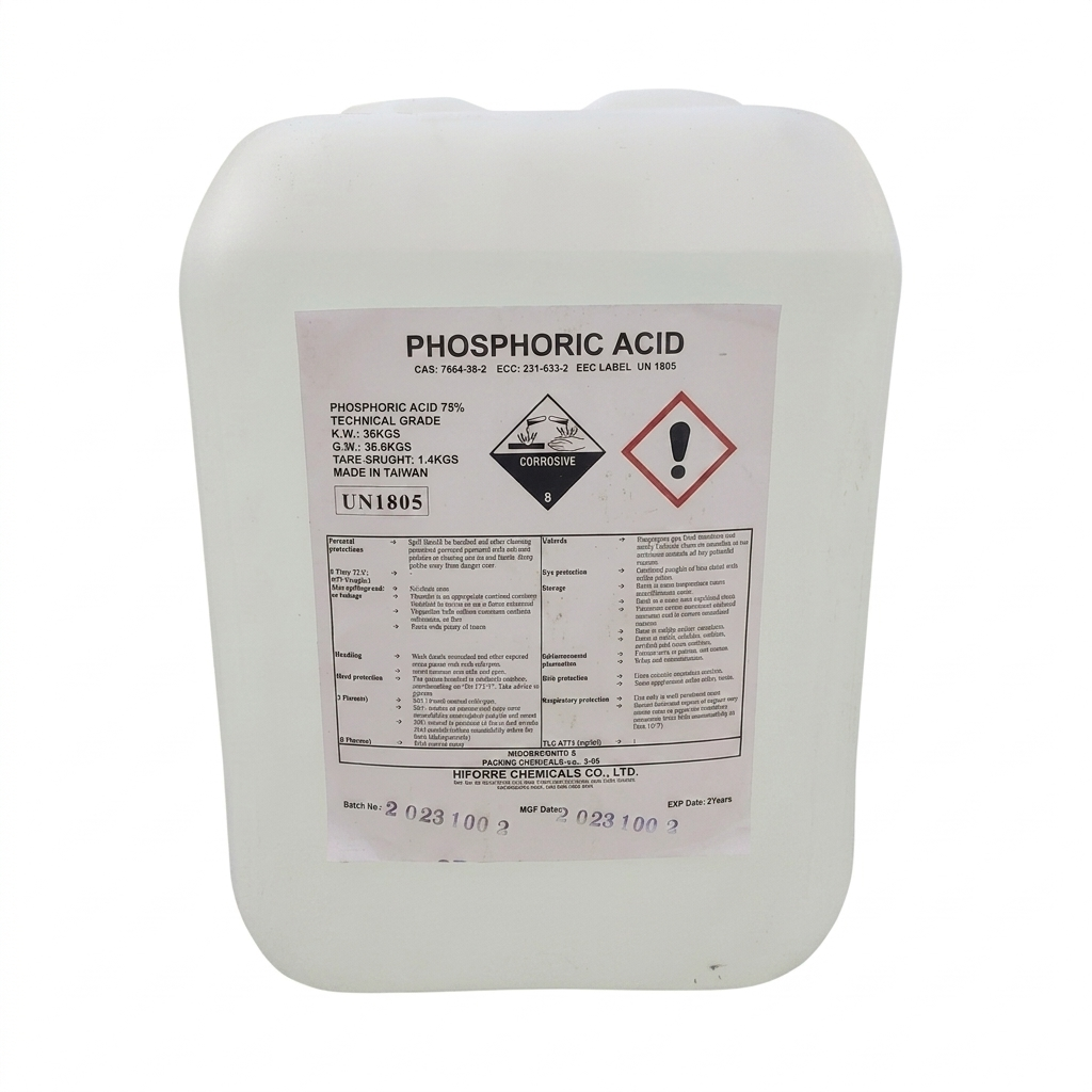 Phosphoric Acid 75% | Taiwan| 35kg