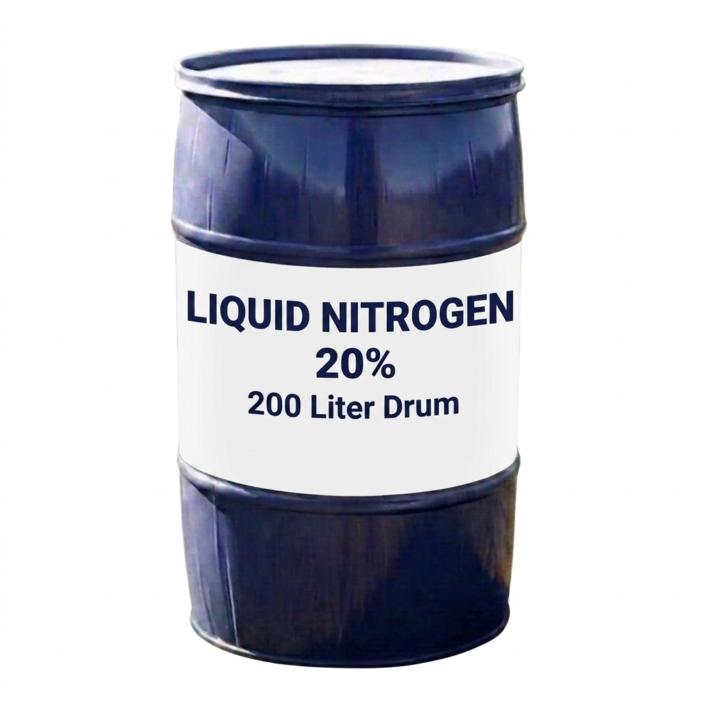 Nitrogen 20%| Liquid Nitrogen| 200 Liter Drum