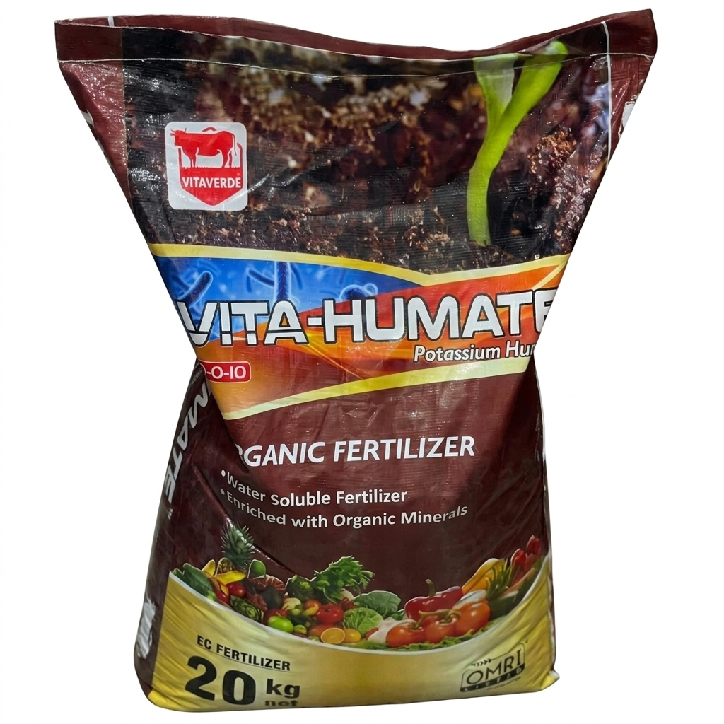 VITA HUMATE| Humic 80%, Potash10%,Fulvic5%| 25kg| USA