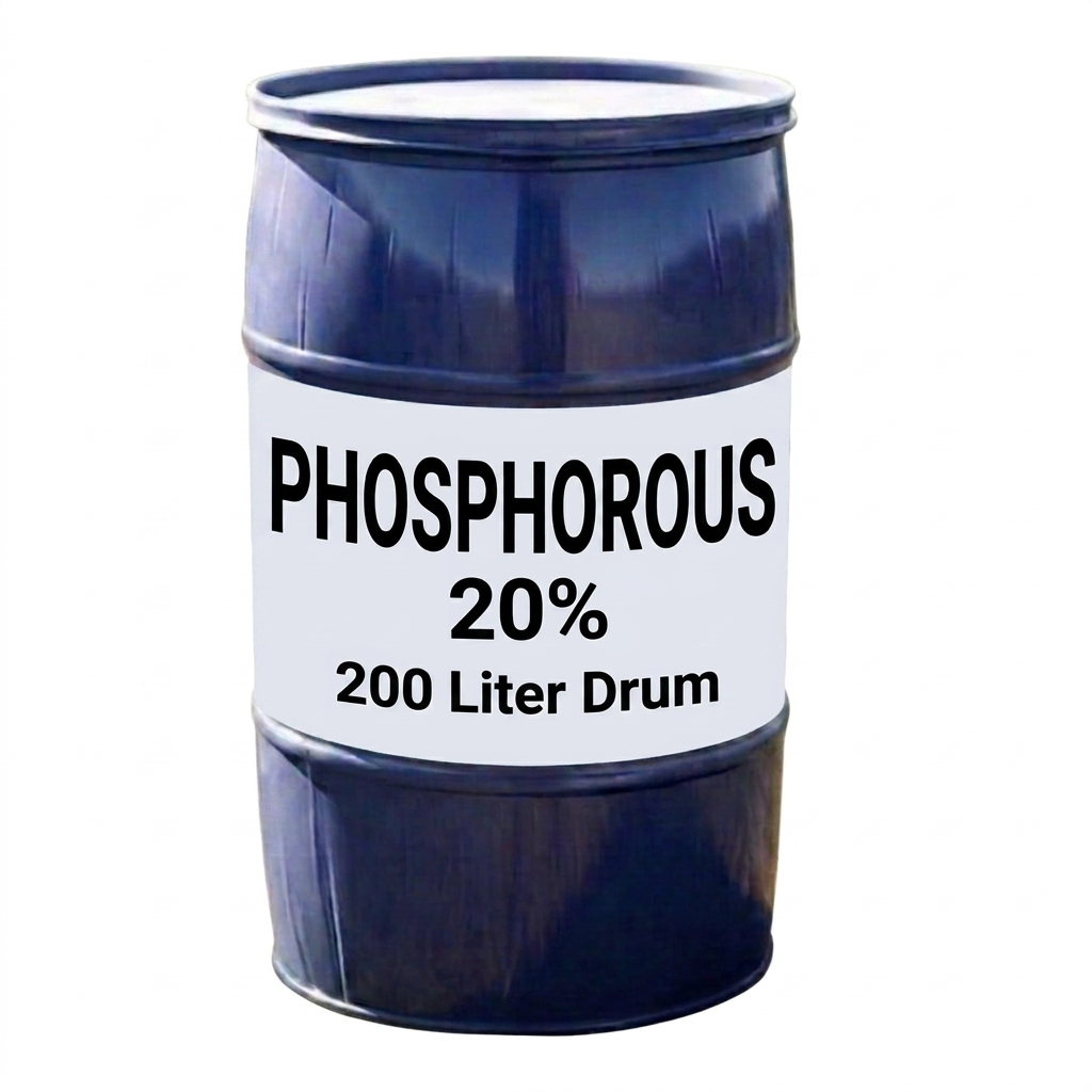 Phosphorous 20%| Liquid Phosphorous| 200 Liter Drum