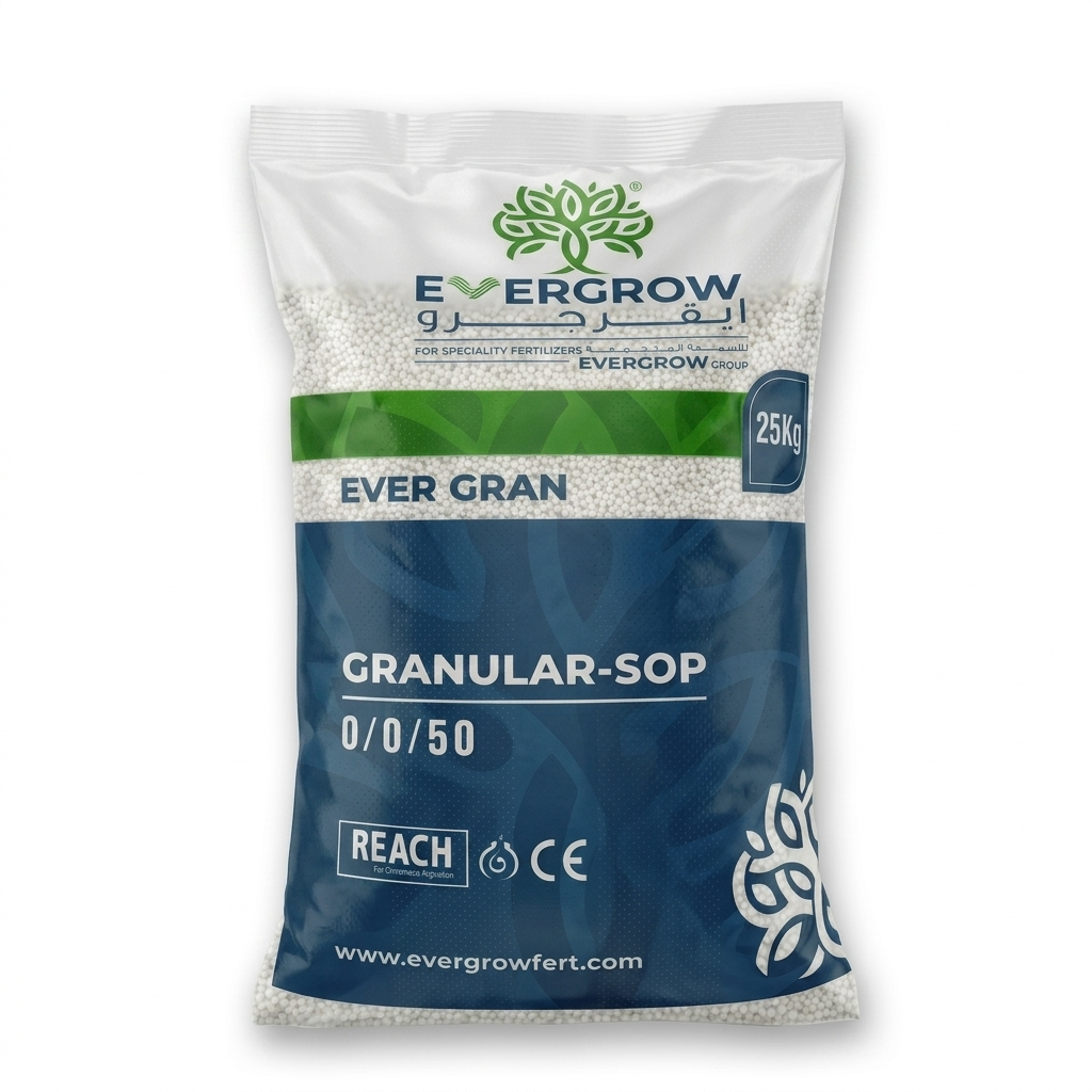 SOP Evergrow, Egypt| Granular| Potassium Sulphate| 25kg