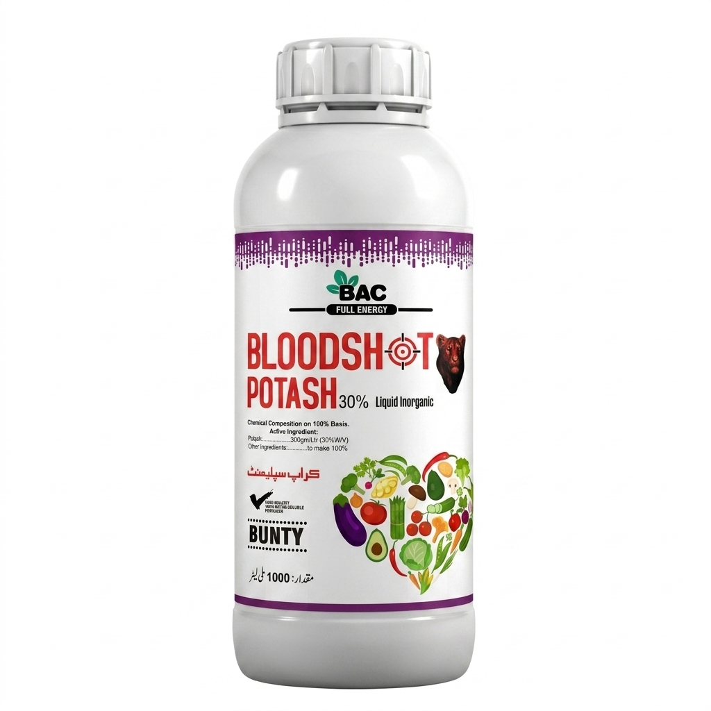 Foliar Bloodshot Potash| Liquid Potash 30%| 1liter| Microneutrients