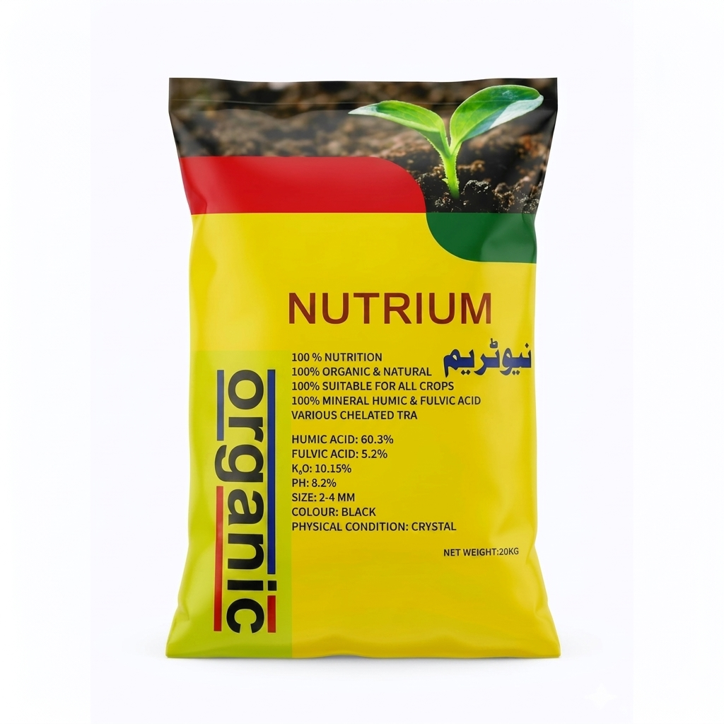 Humic Acid|Humic 60%, Potash 10%, Fulvic 5%|20kg | China