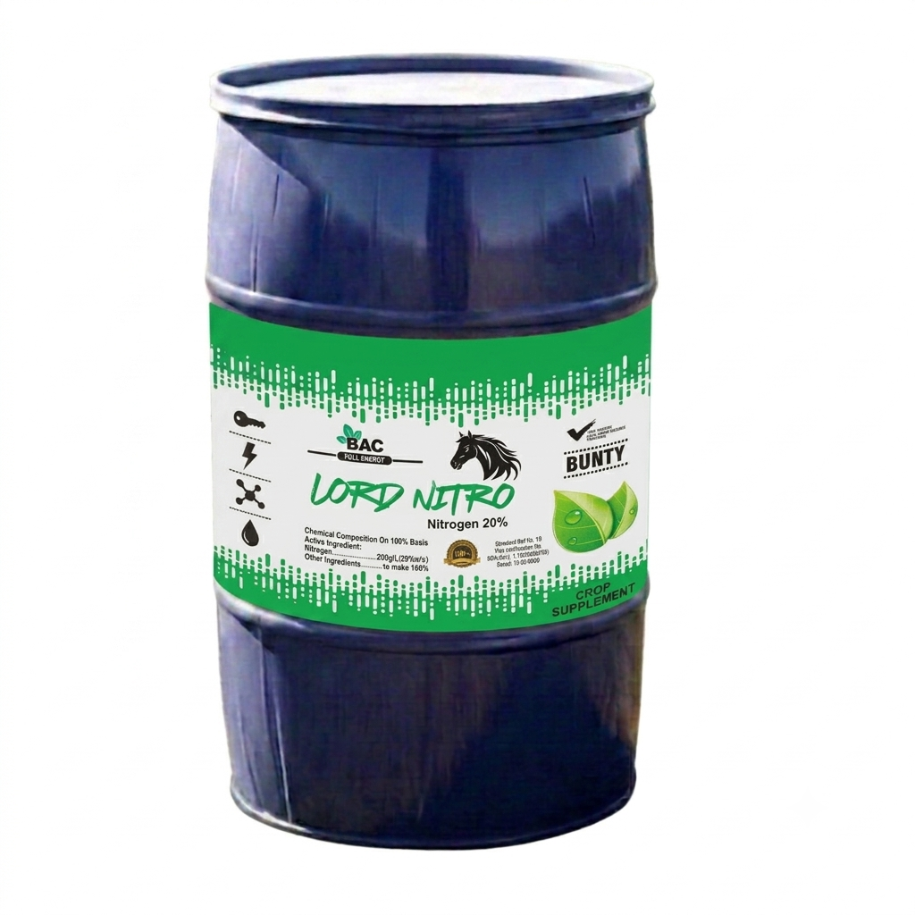 LORD NITRO| Nitrogen 20%| 200liter| Microneutrients