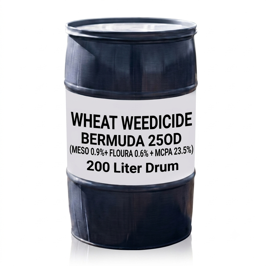 BERMUDA 25OD (MESO 0.9%+ FLOURA 0.6% + MCPA 23.5%) |200 Liter Drum |Wheat Weedicide