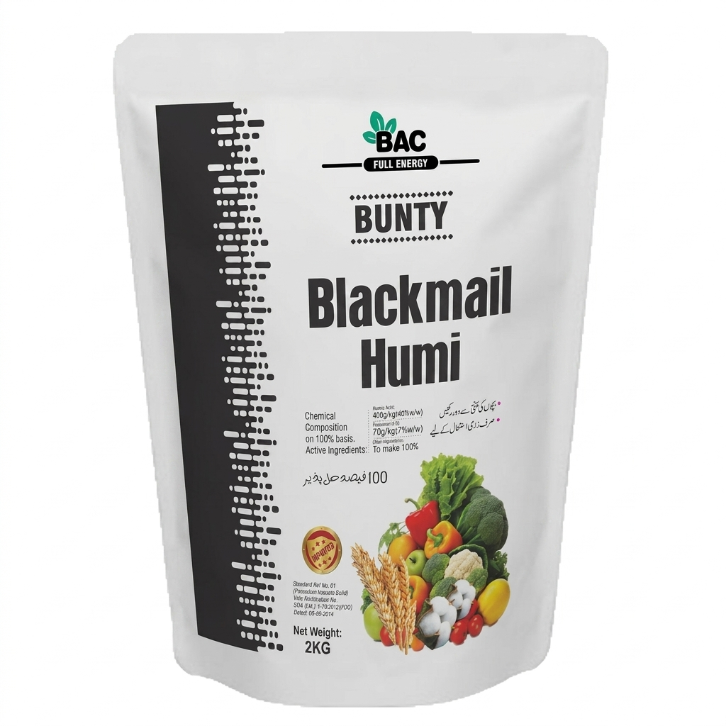 BLACKMAIL HUMI | Humic Acid 60% + Fulvic | 2kg| Microneutrients