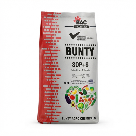 BUNTY POTASH| SOP 50%| Powder| 10kg| Russia RAW-M