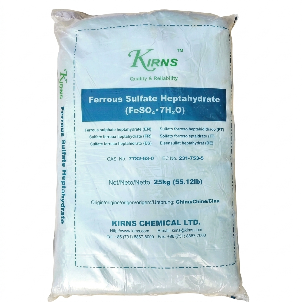 KIRNS Ferrous Sulphate |Iron 21%| 25kg| China