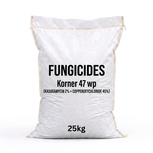 KORNER 47 WP| Kasugamycin 2%+Copperoxychloride 45%| 25kg| Fungicides