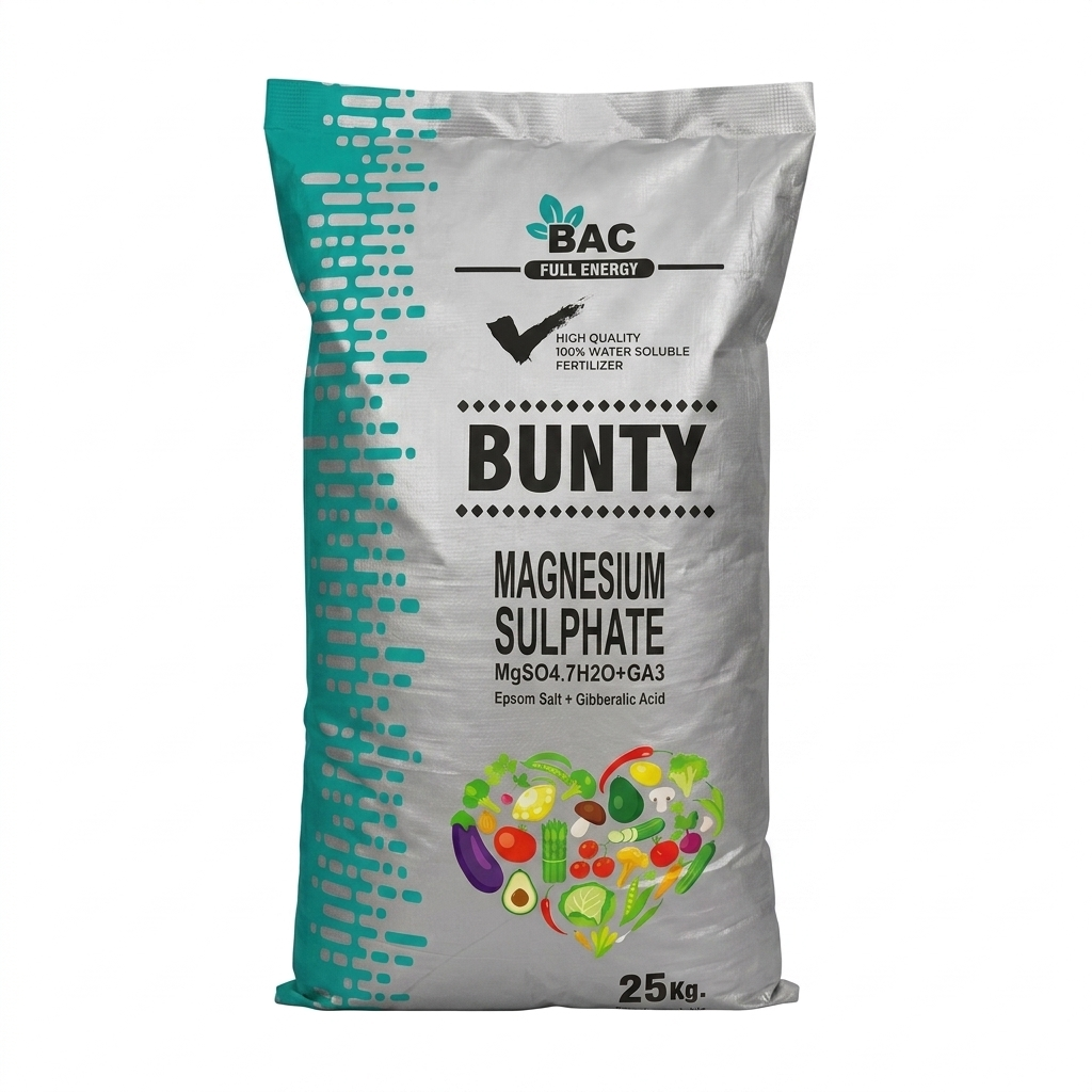 Magnesium Sulphate + Gibberalic | 25kg| Bunty Fertilizer