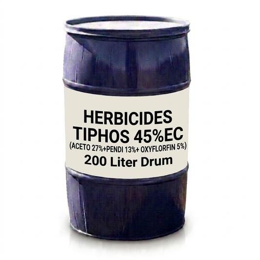 TIPHOS 45%EC| Aceto 27%+Pendi 13%+ Oxyflorfin 5%|200liter| Herbicides