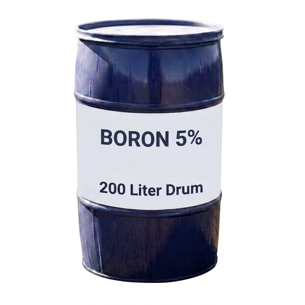 Boron 5%| Liquid Boron| 200 Liter Drum