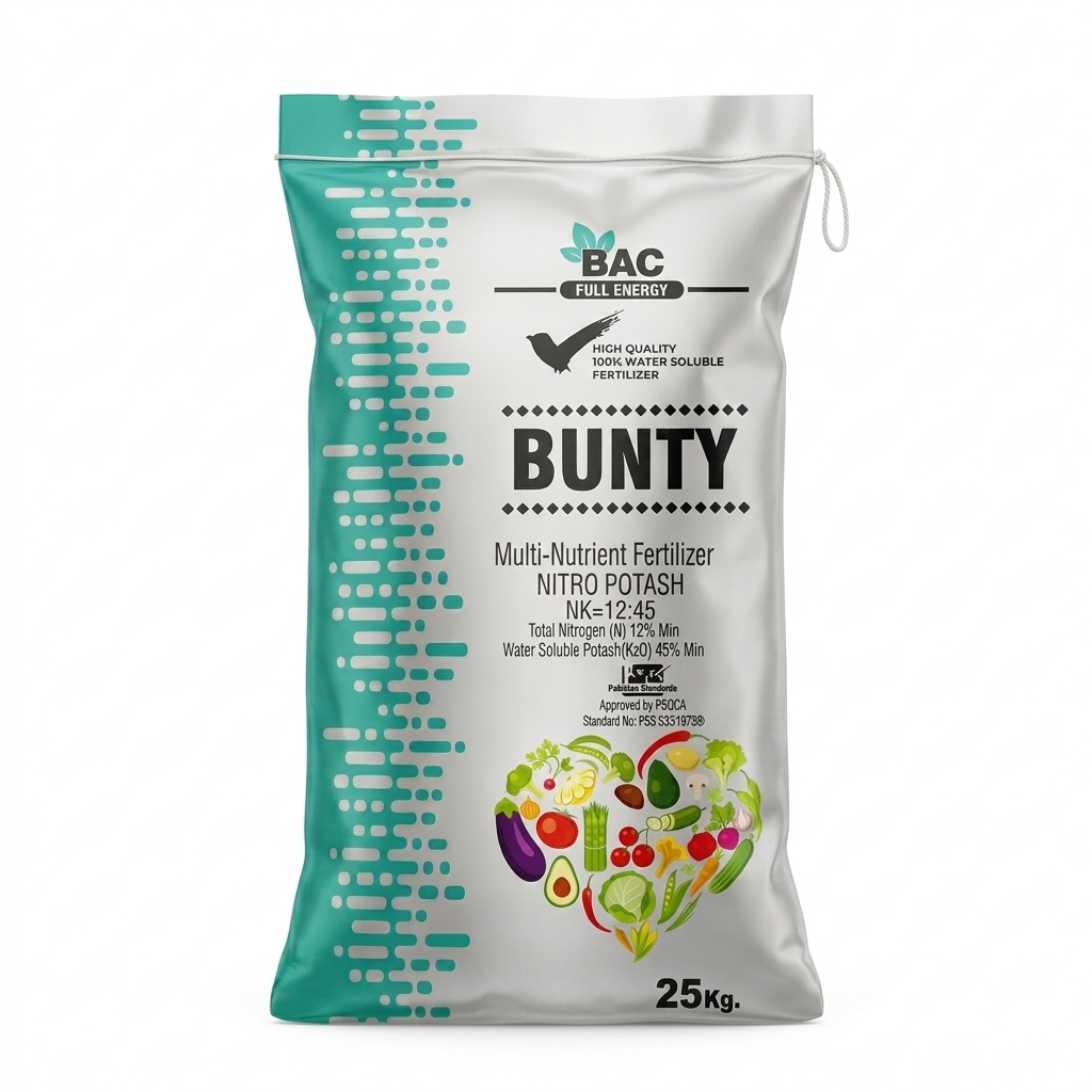 NPK 12:45| 25kg| Nitro Potash| Bunty Fertilizer