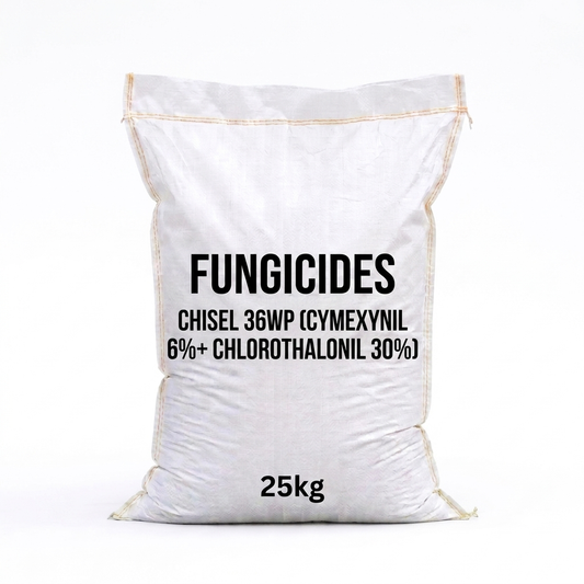 CHISEL 36WP| Cymexynil 6%+ Chlorothalonil 30%| 25kg| Fungicides