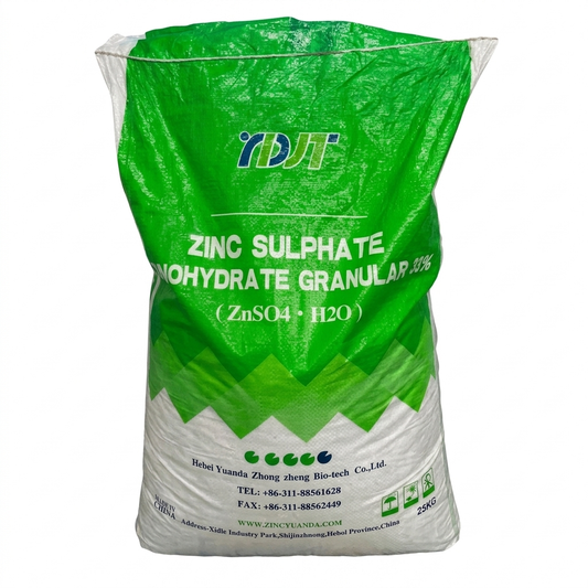 YDJT Zinc Sulphate| Granular| Zn 33%| 25kg| China