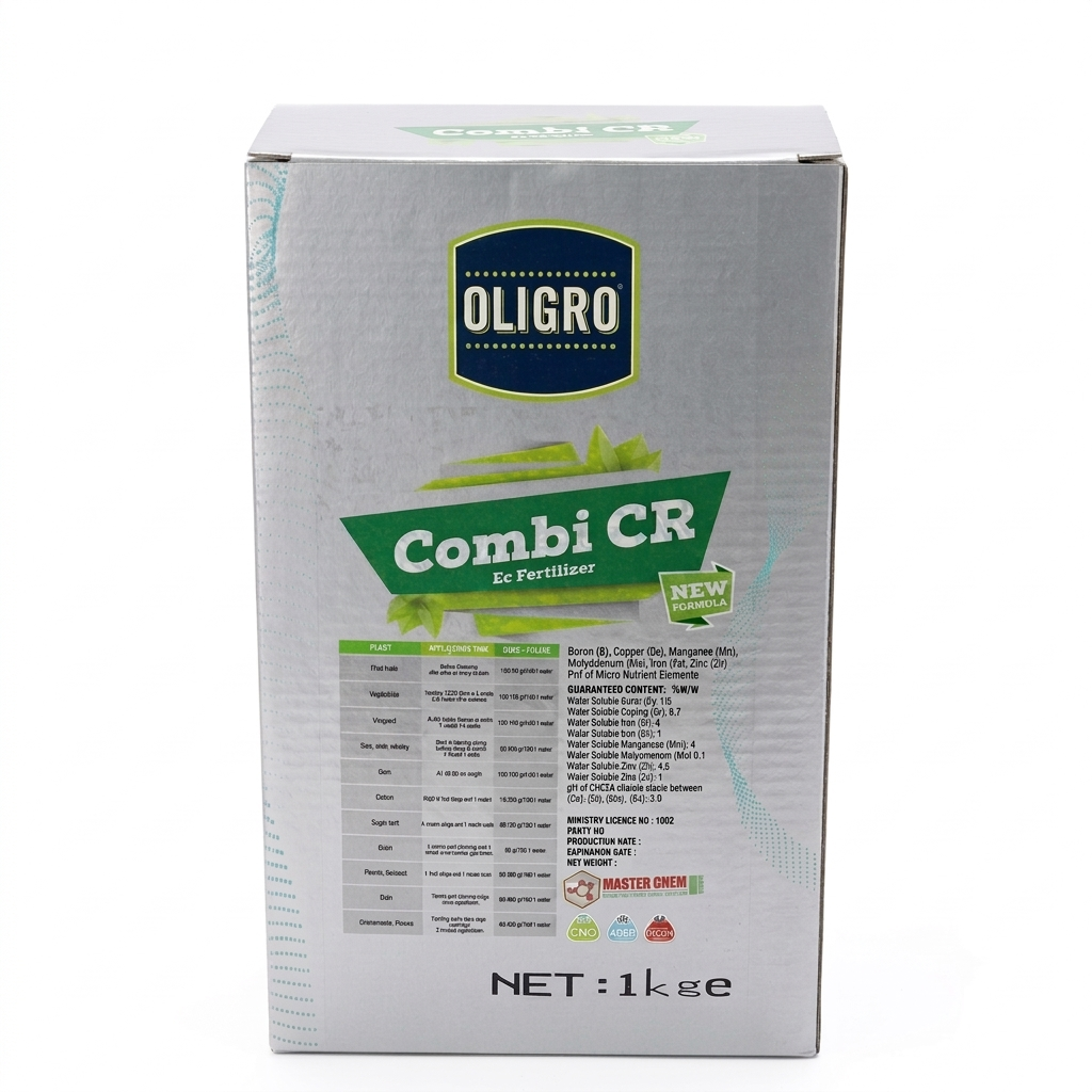 Combi Cr| Mix Microneutrient| Zn,B,Cu,Fe,Mn,Mo| 1kg| Oligro| Turkey