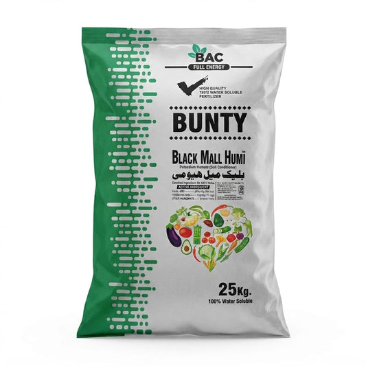 Blackmail Humi (Shiny Crystal) 60% Humic+Fulvic+Potash China | 20kg| Bunty Fertilizer