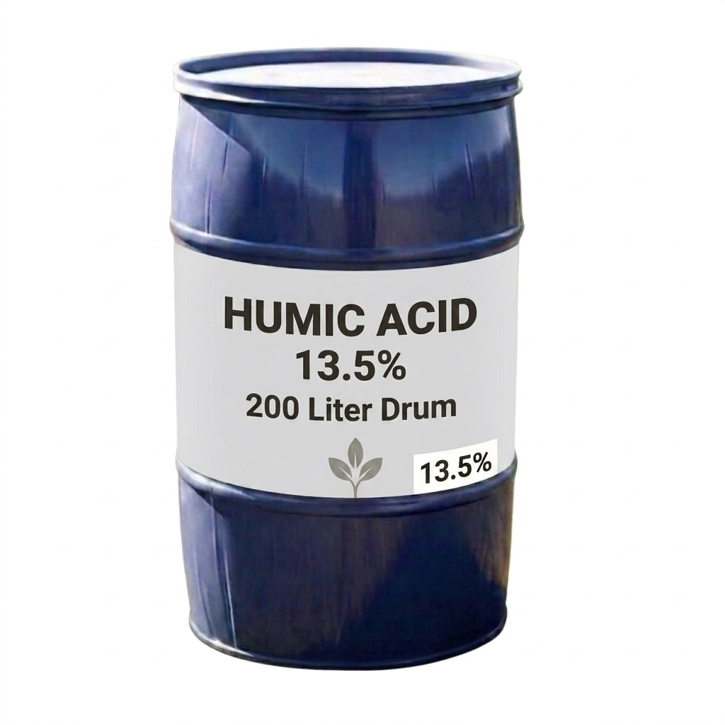 Humic Acid 13.5%| Liquid Humic Acid| 200 Liter Drum