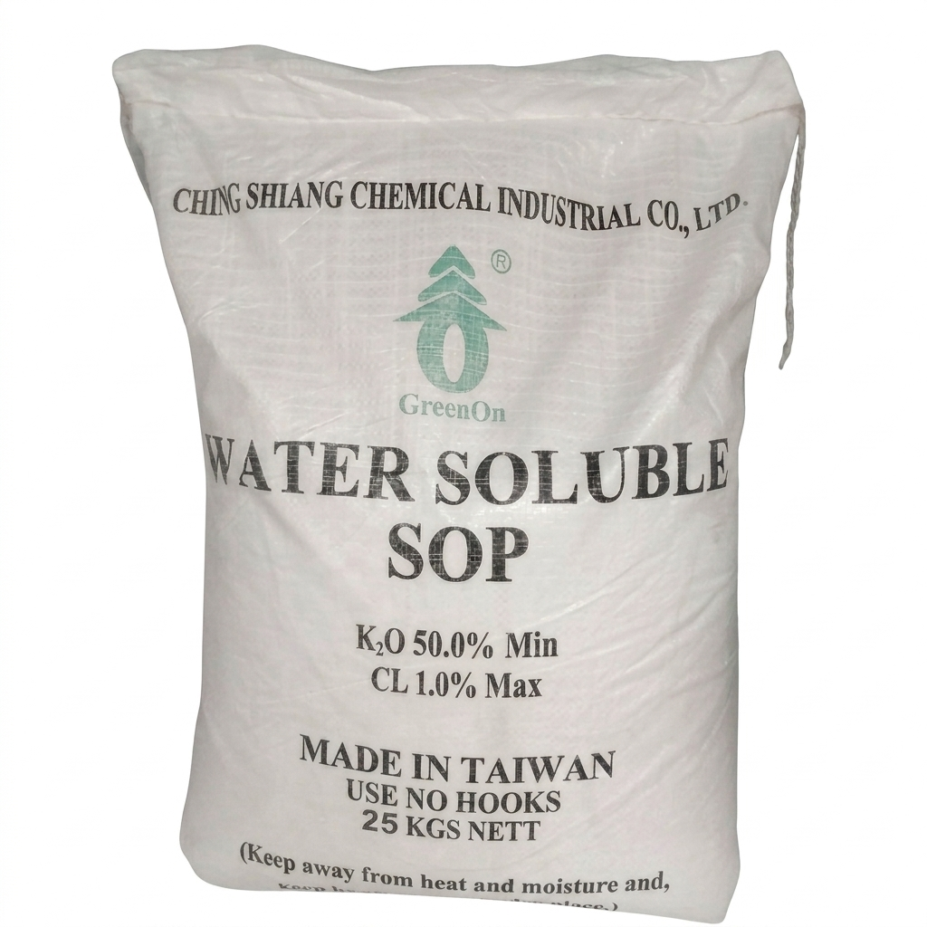 SOP GreenOn, Taiwan| Powder| Potassium Sulphate| 25kg