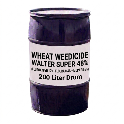 WALTER SUPER 48% (FLUROXYPYR 12%+ FLOURA 0.4% + MCPA 35.6%)|200 Liter Drum |Wheat Weedicide