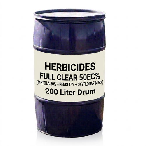 FULL CLEAR 50EC%| Metola 30%+Pendi 15%+Oxyflorafin 5%|200liter |Herbicides