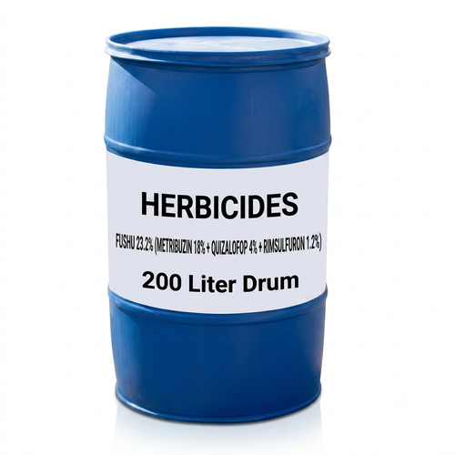 FUSHU 23.2%| Metribuzin 18% + Quizalofop 4% +Rimsulfuran 1.2%| 200liter| Herbicides