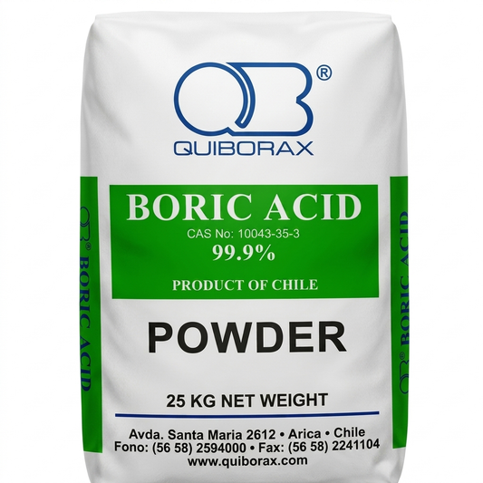 Boric Acid| 25kg| Chile